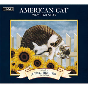 2025 Lang Wall Calendar American Cat by Lowell Herrero