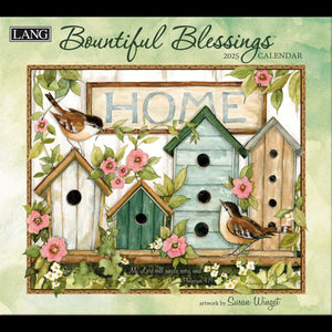 2025 Lang Wall Calendar Bountiful Blessings by Susan Winget