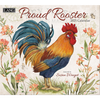 2025 Lang Wall Calendar Proud Rooster by Susan Winget
