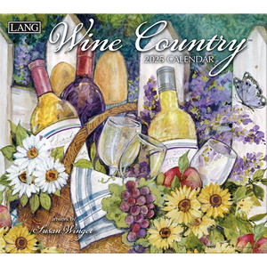 2025 Lang Wall Calendar Wine Country by Susan Winget