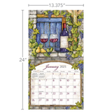 2025 Lang Wall Calendar Wine Country by Susan Winget