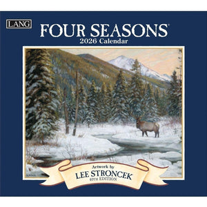 2026 Lang Wall Calendar Four Seasons by Lee Stroncek
