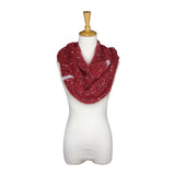 Santa Confetti Infinity Scarf