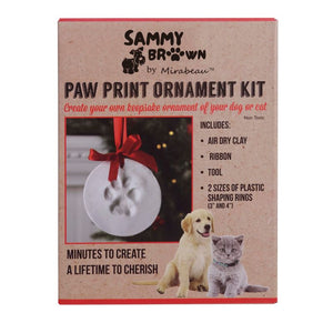 Paw Print Ornament Kit - Sammy Brown by Mirabeau