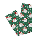 Lounge Pants - Evergreen Vintage Santa