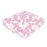50" x 60" Celestial Butterfly Pink Single Layer Fleece Blanket - At Home by Mirabeau
