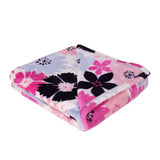 50" x 60" Floral Delight Single Layer Fleece Blanket - At Home by Mirabeau