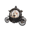 8.875" Halloween Skeleton Wedding Carriage Glitter Water Globe