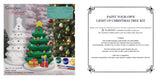 6.25" Paint Your Own Light Up Christmas Tree Kit