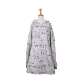 Doggie Love Oversized Blanket Pullover