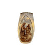 7" Holy Family Nativity Lighted Glass Vase