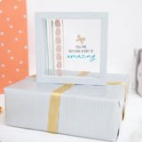 5" X 5" FRAMED GLASS PLAQUE You are nothing sort of amazing
