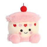 Palm Pals - Jubi Heart Cake with Cherry Top 5" Stuffed Plush