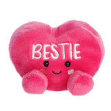 Palm Pals - Bestie Hot Pink Candy Heart 5" Stuffed Plush
