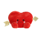 Palm Pals - Romeo Red Candy Heart with Gold Cupid's Arrow 5" Stuffed Plush