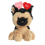 Love on the Mind Hug Me Germand Shepherd Dog 6" Plush Stuffed Animal