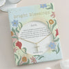 Bright Blessings Neck-Cross-Gold