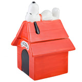 Ceramic Cookie Jar Snoopy's Dog House 11.2"