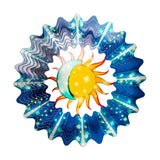 12" Sun & Moon Wind Spinner