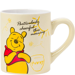 Winnie the Pooh Particularly Cheerful Ceramic Mug, 14 Oz.