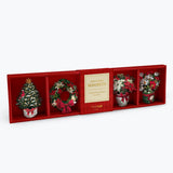 Fresh Cut Paper Flowers Magnets Winter Collection