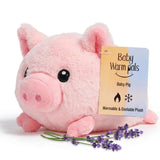 Baby Pig Microwavable and Coolable Warm Pals Stuffed Animal Plush with Lavender Scent