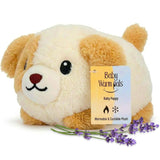Baby Puppy Dog Microwavable and Coolable Warm Pals Stuffed Animal Plush with Lavender Scent