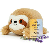 Baby Sloth Microwavable and Coolable Warm Pals Stuffed Animal Plush with Lavender Scent