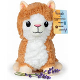 Llama Microwavable and Coolable Warm Pals Stuffed Animal Plush with Lavender Scent