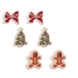 Holiday Earrings Christmas Trio Favorites