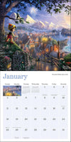 Disney Dreams Collection By Thomas Kinkade Studios: 2026 Wall Calendar