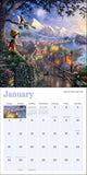 Disney Dreams Collection By Thomas Kinkade Studios: 2026 Wall Calendar
