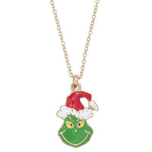 Holiday Necklace You're a Mean One Mr. Grinch