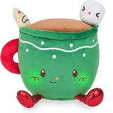 Jingle Joys Hot Cocoa Plush Lights Up and Sings 7"