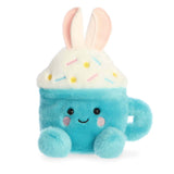 Palm Pals - 5" Lopi Bunny Latte Cup Plush Stuffed Animal