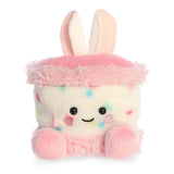 Palm Pals - 5" Bubbi Bunny Cake Plush Stuffed Animal
