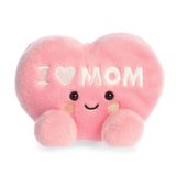 Palm Pals - 5" I Love Mom Pink Heart Plush Stuffed Animal