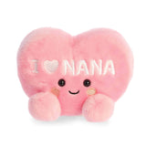 Palm Pals - 5" I Love Nana Pink Heart Plush Stuffed Animal