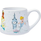 Disney Princesses with Icons Tapered Pottery Mug, 18 Oz.