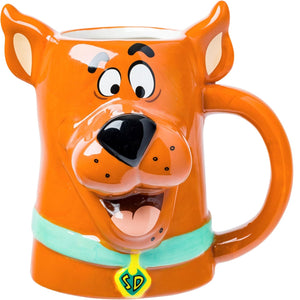 Scooby Doo Face 3-D Sculpted Mug