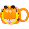 Garfield Face 3D Sculpted Mug