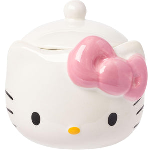 Hello Kitty with Pink Bow Ceramic Snack Jar