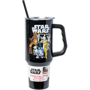 Star Wars Group Shot 40 Oz. Stainless Steel Tumbler with Handle
