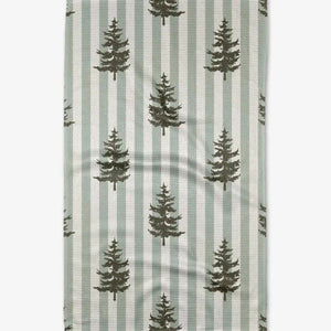 Geometry Kitchen Tea Towel 18" x 30" Fir Real