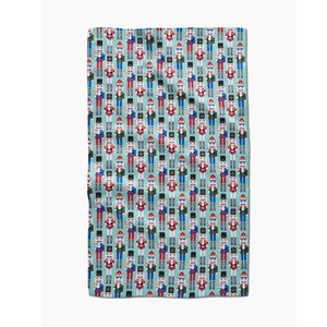 Geometry Kitchen Tea Towel 18" x 30" Nuts Cracking