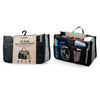 Black Travel Tote Handbag Purse Insert Cosmetic Organizer