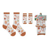 Holiday Gingerbread Treats Pet & Owner Matching Socks Set