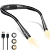 Neck Light for Reading – Bendable, Rechargeable & Adjustable Reading with 3 Color Modes