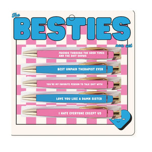 Set of 5 Besties Pens