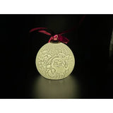 Santa Christmas Luumii Lights Ball Ornament
